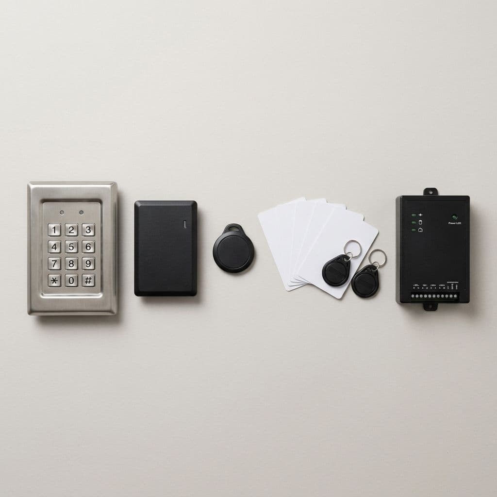 Guardless Gate Solution - keypad and reader kit