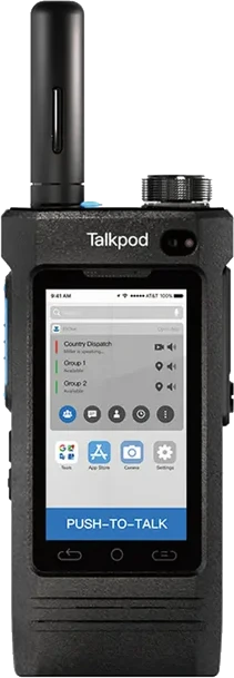 Talkpod S69 smart PTT radio with touchscreen